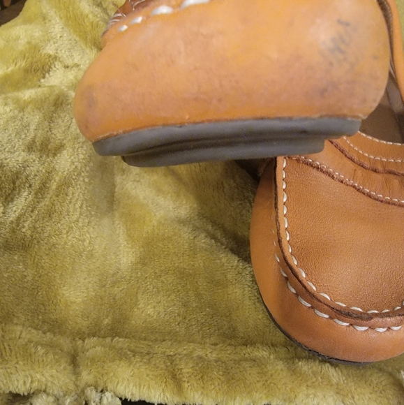 Polo Ralph Lauren Telly Leather Boat Driver Slip on Shoes - Picture 6 of 7